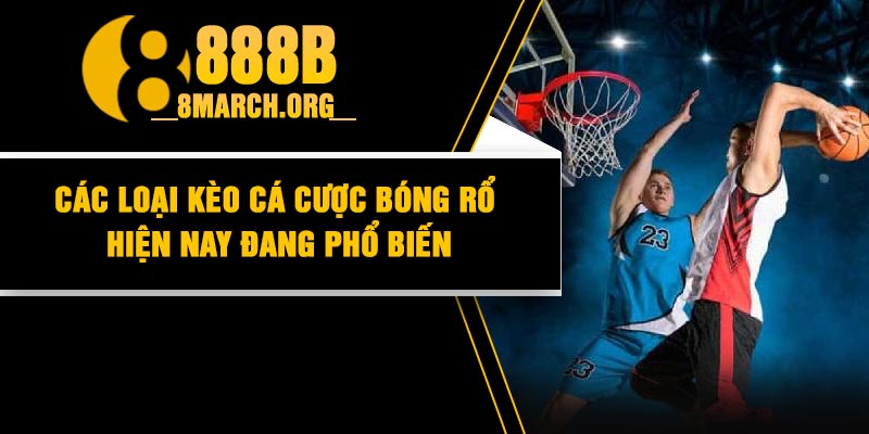 Các loại kèo cá cược bóng rổ hiện nay đang phổ biến