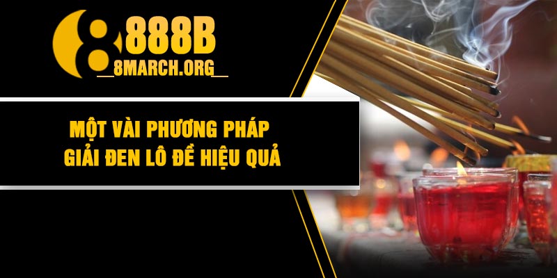 Một vài phương pháp giải đen lô đề hiệu quả